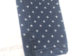 Girls jeans with little stars, size 5-6 years