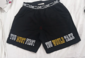 Black cotton shorts, size 8 to 9 years