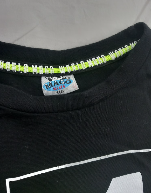 Cotton T-shirt for boys, size 6-7 years