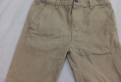 Light and dark beige shorts for boys, size 7 to 8 years
