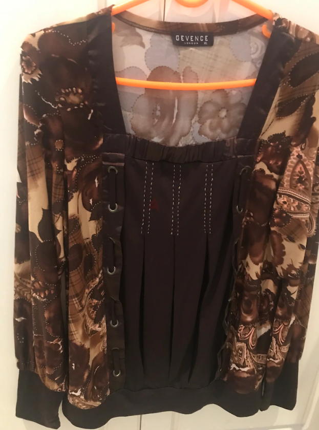 بلوزة نسائية بأكمام طويلة تركية المنشأ