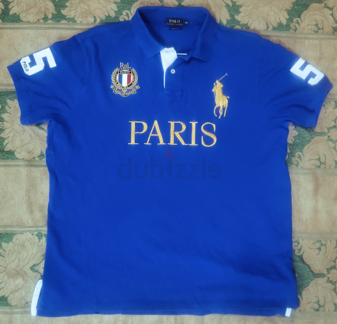 Polo Ralph Lauren Blue Paris Polo Shirt