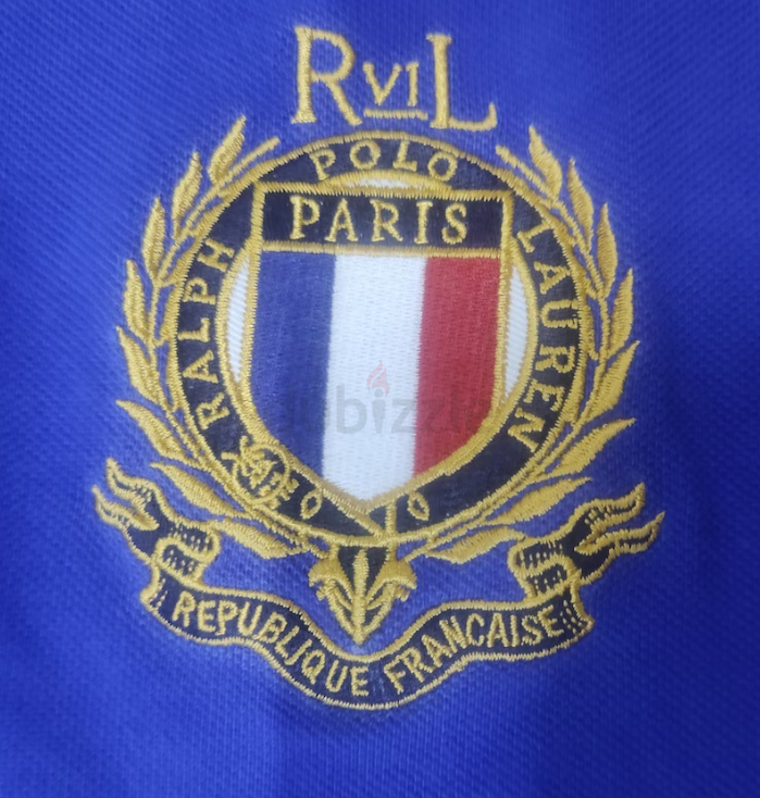 Polo Ralph Lauren Blue Paris Polo Shirt