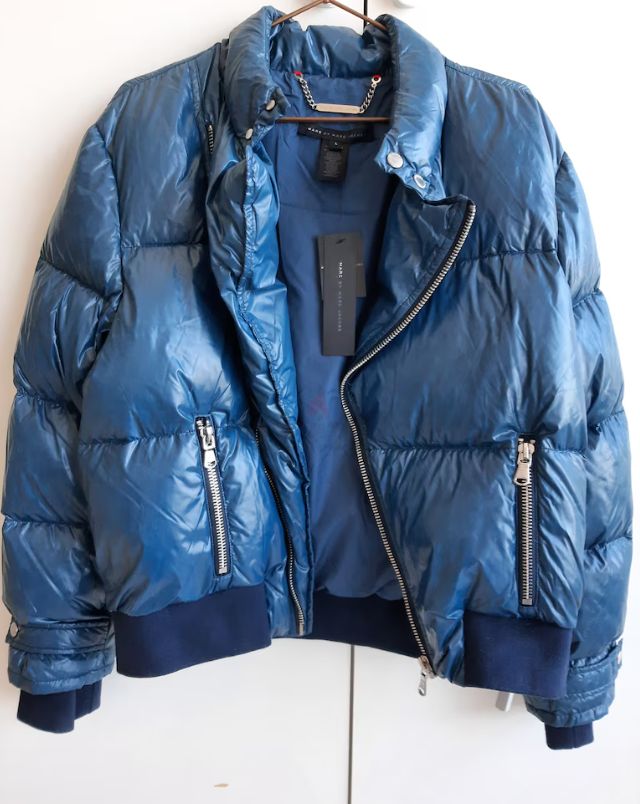 Lady winter jacket by Marc Jacobs, L, brand new