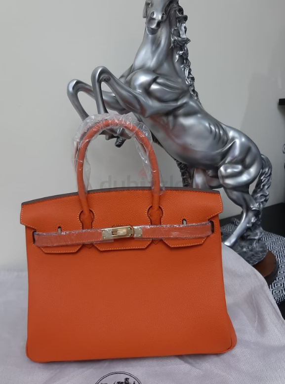 Hermes BIRKIN 30. New. Pure leather