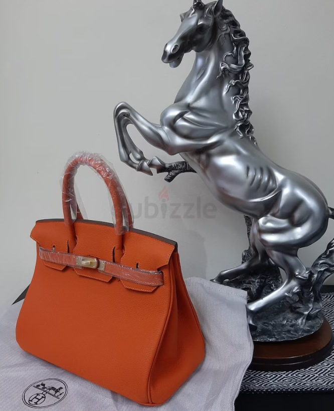 Hermes BIRKIN 30. New. Pure leather