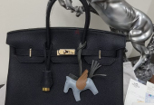 Hermes BIRKIN 35. Pure leather. New.