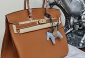HERMES BIRKIN 35. Pure leather. New
