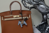 HERMES BIRKIN 35. Pure leather. New