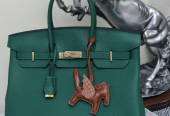 Hermes Birkin 35. Pure soft leather. New
