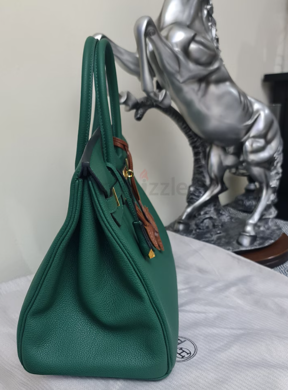 Hermes Birkin 35. Pure soft leather. New