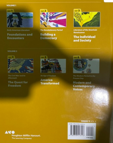 HMH literature volume 2