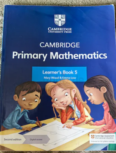 Cambridge primary mathematics book for sale!
