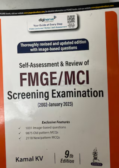 FMGE/MCI thoroughly revised and updated edition with image based questions