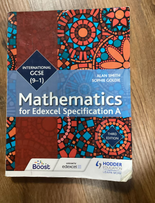 International GCSE (9-1) Mathematics for Edexcel Specification A Edexcel