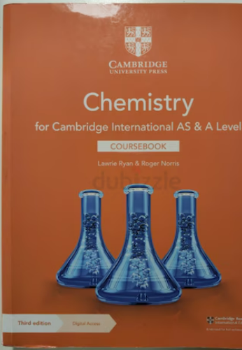 A level chemistry 9701 book