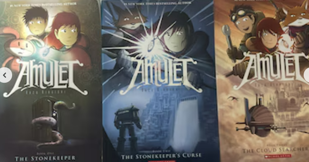 Three “Amulet” Mangas