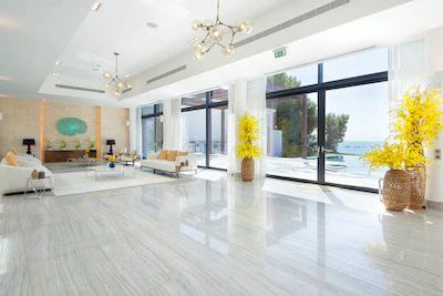 Exclusive 6-bedroom villa with stunning views of private beach