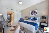 Min Stay 5 nights required! Breath-taking Views Studio Apt in Damac Hills- Artesia C 12th FL