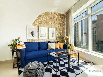 Vibrant 2 bed | Downtown Views | 8 Guests