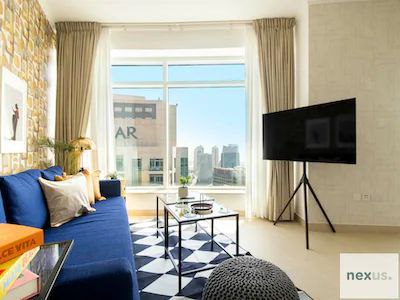 Vibrant 2 bed | Downtown Views | 8 Guests