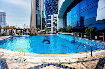 DIFC Studio apartment in Park Tower B