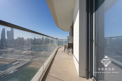 Nightly Stay at Emaar Beachfront with Private Beach Access | No Commission