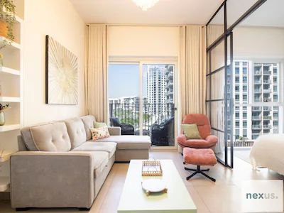 Bright & Modern Upgraded 1 BR Apartment in Socio Dubai Hills