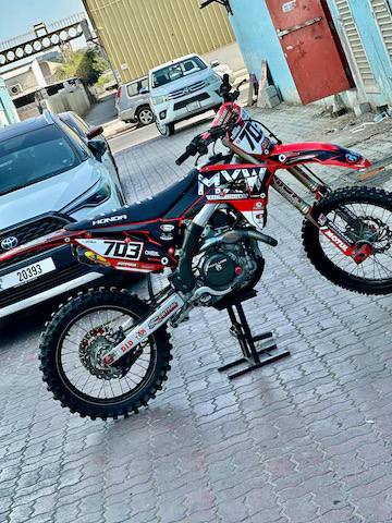 Crf 450r fully upgraded