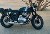 Modified Royal Enfield continental GT 650