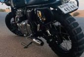 Modified Royal Enfield continental GT 650