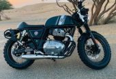 Modified Royal Enfield continental GT 650