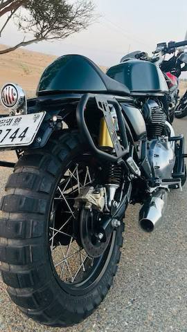 Modified Royal Enfield continental GT 650