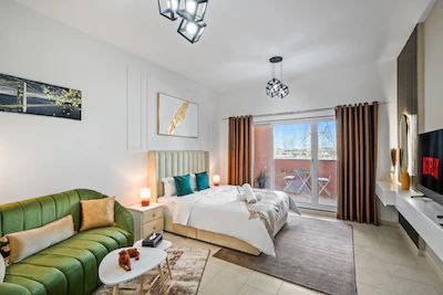 MULTIPLE UNITS AVAILABLE FULLY FURNISHED STUDIO WITH BIG BALCONY CLOSE TO MARINA