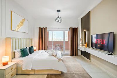 MULTIPLE UNITS AVAILABLE FULLY FURNISHED STUDIO WITH BIG BALCONY CLOSE TO MARINA