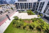 New 1 bedroom in Al-Wasl offering a serene canal-side setting