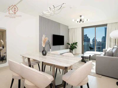 Fully Furnished 2-Bedroom Apartment at Top Floor with City Views