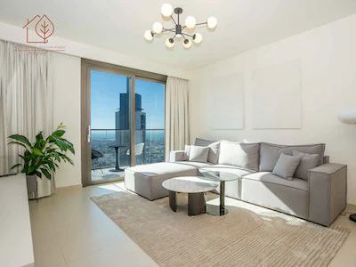 Fully Furnished 2-Bedroom Apartment at Top Floor with City Views