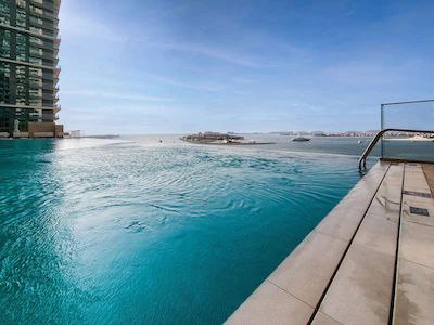 Astonishing 3rd floor 1BD apartment in Emaar Beachfront