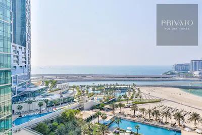 🌅 Spacious 3-Bedroom at Al Bateen, JBR – Your Perfect Beach Getaway! 🌴