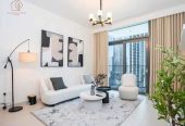 Fully Furnished 3-Bed Apartment at High Floor with Burj Khalifa Views