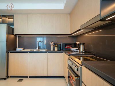 Fully Furnished 3-Bed Apartment at High Floor with Burj Khalifa Views