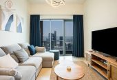 Fully Furnished | High Floor 1-Bedroom | City Views