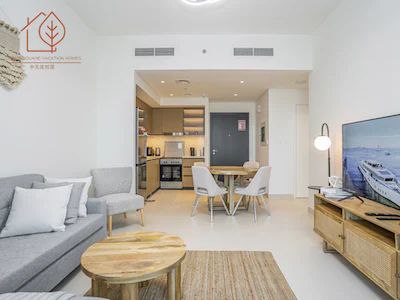 Fully Furnished 1 Bed Apartment at Top Floor with Amazing Burj Khalifa Views