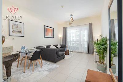 Today & Tomorrow Deal ! Burj Khalifa View ! 1BHK Furnished ! Balcony Access