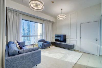 Partial Canal View | Furnished | High Floor