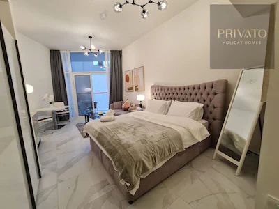 Newly Furnished Apartment close to burj khalifa and directly waterfront canal view in Business bay