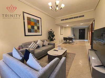 Vacant Now ( ReadyTo Move ) ! King – Single Bed ! 2BHK Furnished ! Luxurious Apartment ! Sheikh Zaya