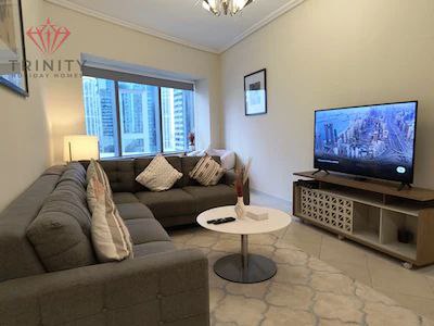 Ready To Move ! 2BHK Furnished ! Sheikh Zayad View ! bright Apartment