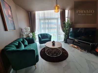Stylish Furnished Apartment | Canal View | Amazing Sound System | Prime Business Bay Location